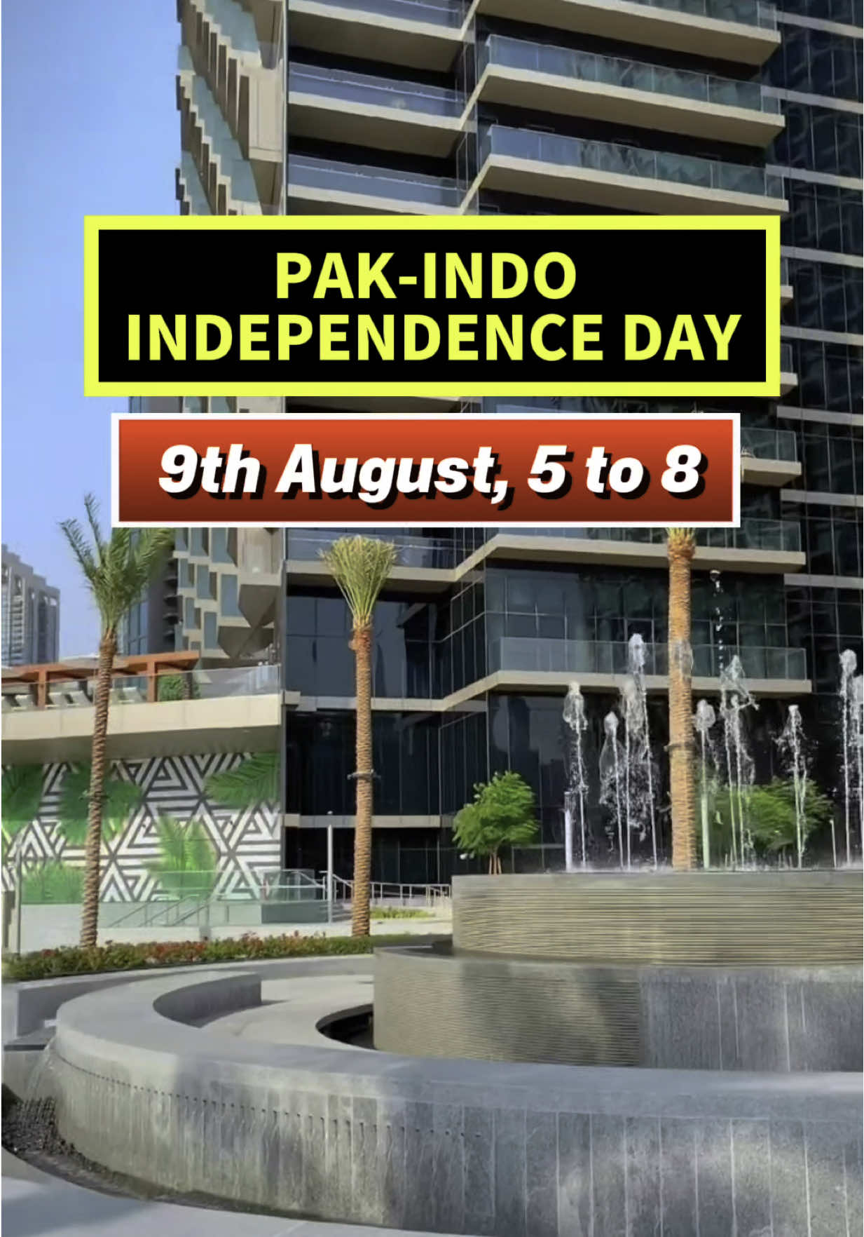 Ready to vibe with the best girls in town? 🇵🇰🇮🇳✨ This 9th August, we’re celebrating both Pakistan & India’s Independence Day in style – at a luxury space in Downtown Dubai! 🎉 Fun games, delicious snacks, music, and an unforgettable vibe with amazing girls! Only 7 spots left – don’t miss out! 💃💥 DM now or comment “AMGC” to book your spot! 🎟️ #GirlsInDubai #IndependenceDayVibes #PakIndiaTogether #GirlsDayOut #DubaiEvents #DowntownDubai #AugustPlans #DesiGirlsInUAE #FunWithGirls #AMGC #CelebrateTogether #DubaiLadiesEvent #PakistaniInDubai #IndianInDubai