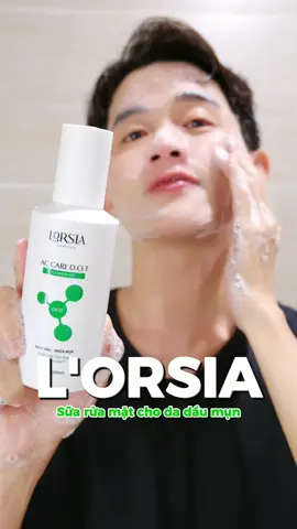 Có thể nói em sữa rửa mặt D.O.T là chân ái cho da dầu mụn như Tâm luôn 😉 #Lorsia #suaruamat #dadaumun #giammun #khangviem #kiemsoatdau 