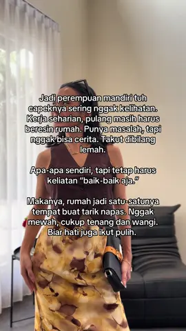 Mandiri boleh, tapi kamu juga berhak pulang ke rumah yang nenangin. #Shopatkiosk #PerempuanMandiri #HomeIsHealing