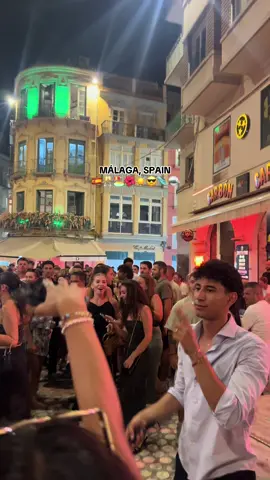 Dancing our hearts out in the streets of Spain #malaga #spain #spain🇪🇸 #fyp #spaingoals 