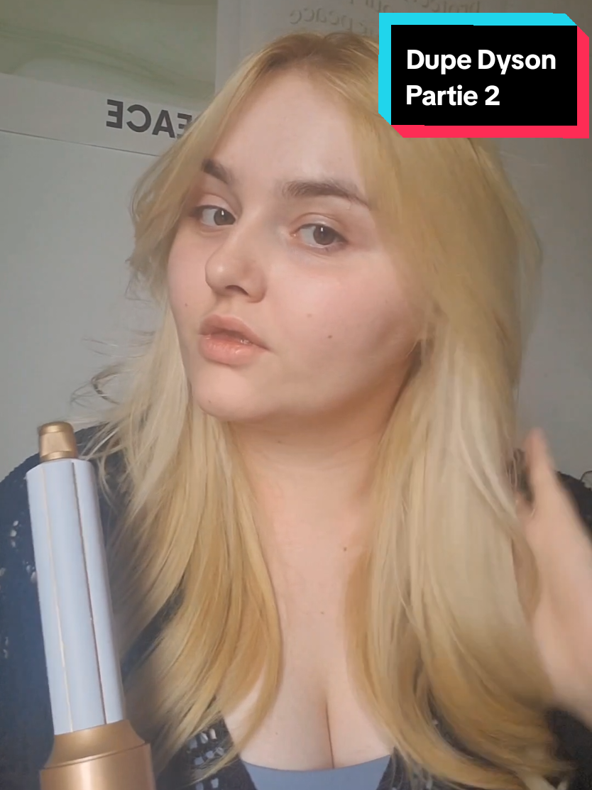 crash test du dupe du dyson partir 2 !!!!  très belle surprise pour ces embouts,  pas besoin de bcp de temps et la boucles est déjà là !  *produit offert via tiktokshop* #sechecheveux #haircare #cheveux #crashtest #dysonairwrap #dysondupereview #dupedyson #boucleparfaite #ondulation 
