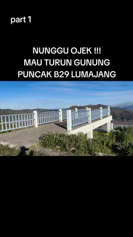 NUNGGU OJEK !!! MAU TURUN GUNUNG PUNCAK B29 LUMAJANG #semeru #b29 #wisatalumajang #lumajang 