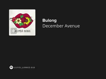 ako'y alipin ng pag-ibig mo. bulong // december avenue #decemberavenue #bulong #lyrics #fyp 