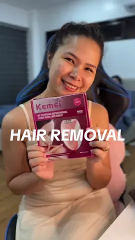 Effortless hair removal using hair epilator kahit nasa bahay lang!  #epilator #epilatorhairremoval #hairremoval #hairepilator 