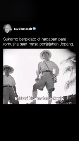 Selama masa penjajahan jepang di indonesia, sukarno bekerja sama dengan jepang, salah satu tindakan kontroversial sukarno adalah terlibat dalam program romusha jepang. Program ini memanfaatkan tenaga kerja lokal untuk proyek proyek jepang. Program romusha membuat banyak rakyat menderita pada saat itu,  namun sukarno mengaku tindakannya menuruti jepang adalah keterpaksaan guna meraih kemerdekaan tanpa adanya tumpah darah, dalam buku autobiografinya,  sukarno mengakui langkahnya keliru karena jepang tidak memberi timbal balik yang berarti bagi indonesia.