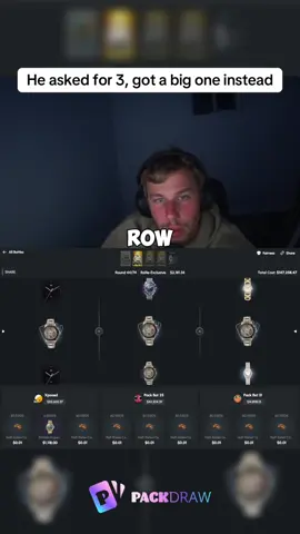 He asked for 3, got a big one instead #kickstreaming 