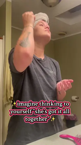 Who would have thunk that🙃 What does your routine look like? #moomoo #cringe #noniche #creatorrewardsprogram 