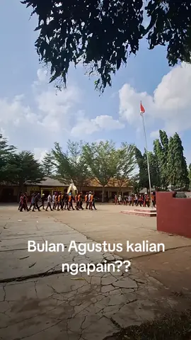 Semangat menyambut HUTRI Ke-80. 🇮🇩 #merdeka  #agustus #sibuk 
