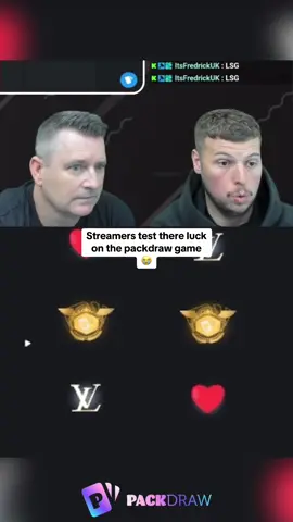 Streamers test there luck on the packdraw game 😭 #kickstreaming 