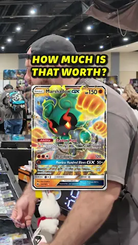 Perfect place at the perfect time. We were able to get him a marshadow card! . . . . . . #pokemonvendorpov #contentcreator #hobby #pokemon #instagramcontent #cards #pokemoncards             