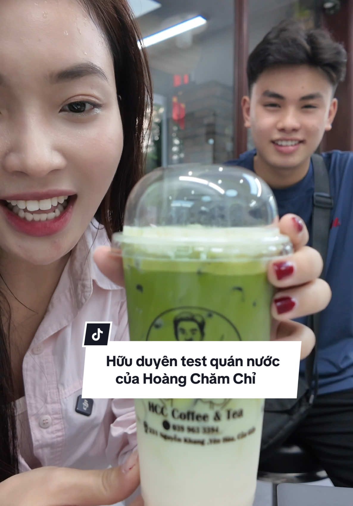 Hữu duyên test quán nước của @HOÀNG CHĂM CHỈ 🤩 #xuhuong #hienhaynoi 