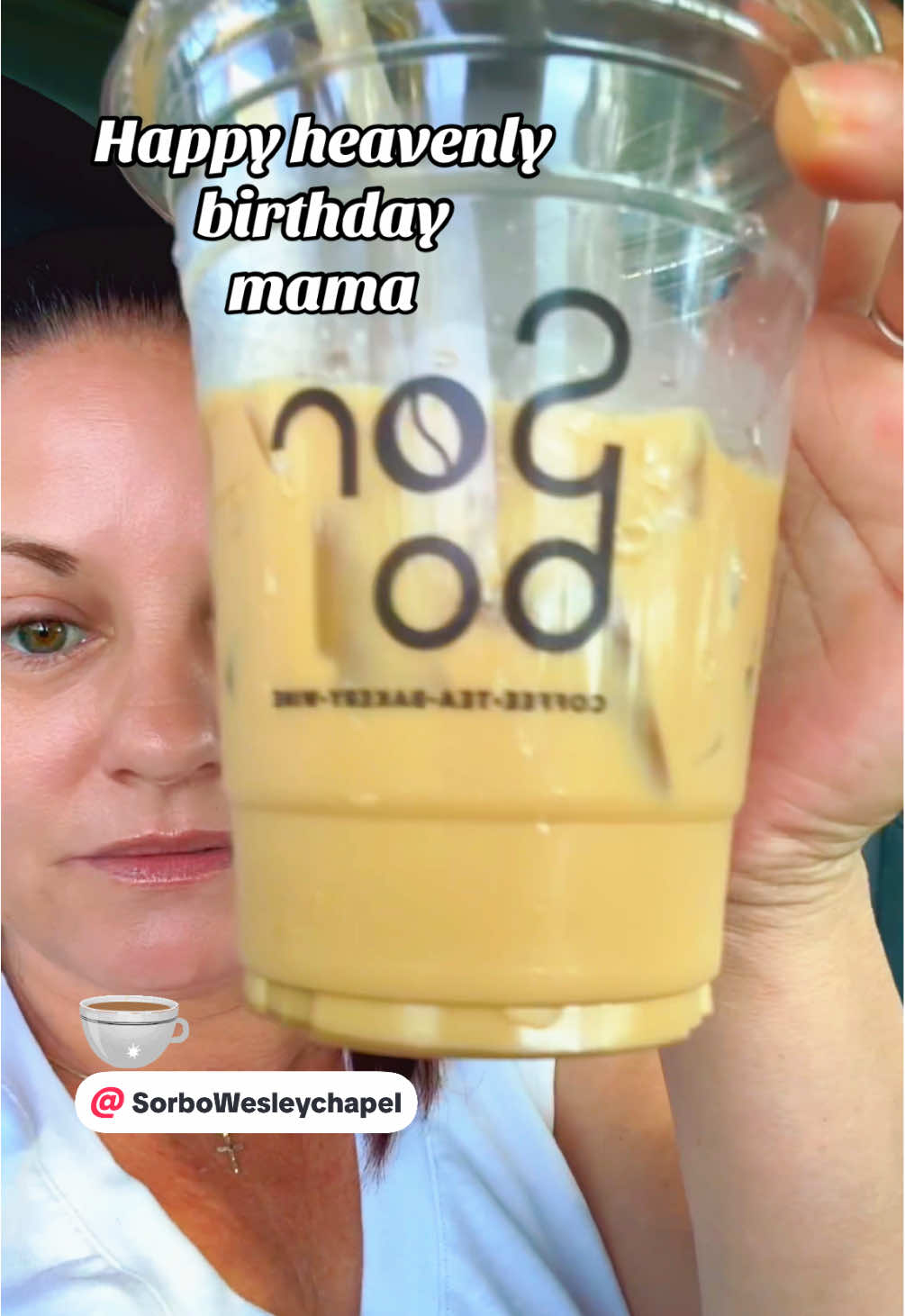 Happy heavenly birthday to my momma #coffeetiktok #coffee #wesleychapel #florida #wednesday #GymTok @SorboWesleychapel 