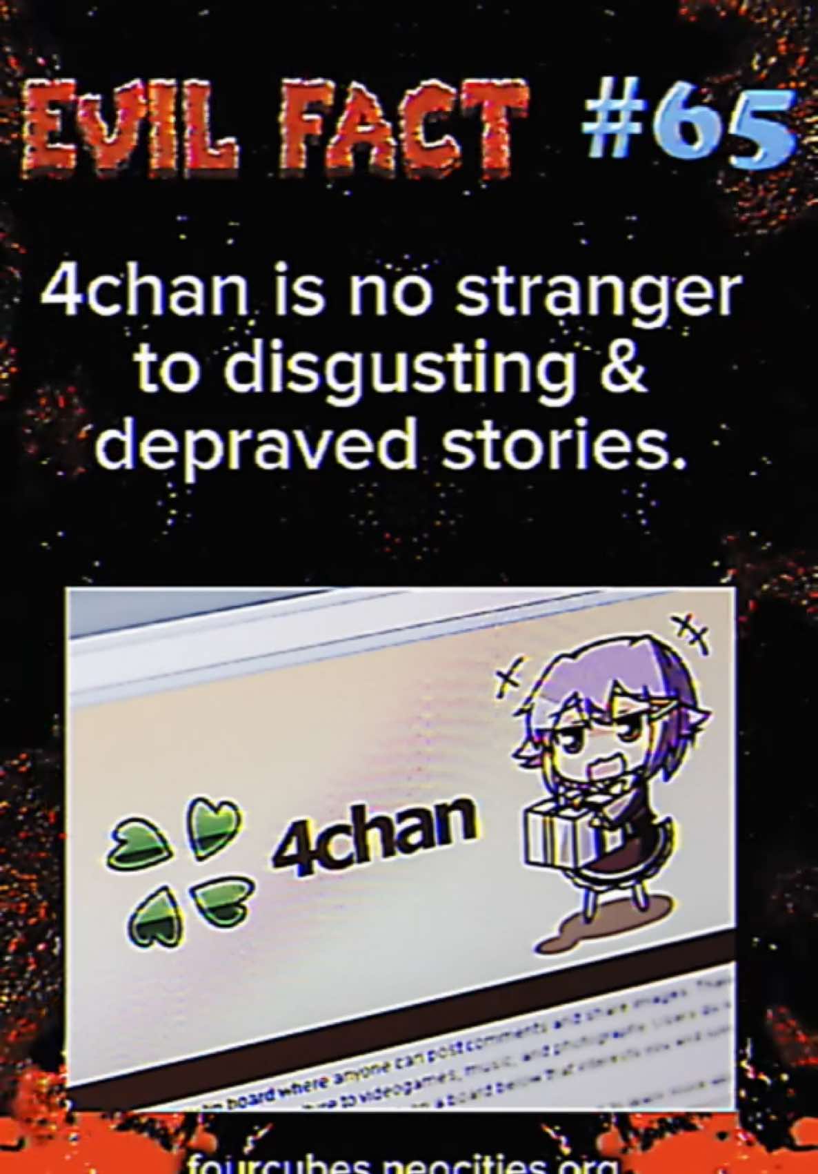 The internet’s darkest rabbithole… #4chan #lostmedia #facts #scaryfacts #horrortok #truecrime