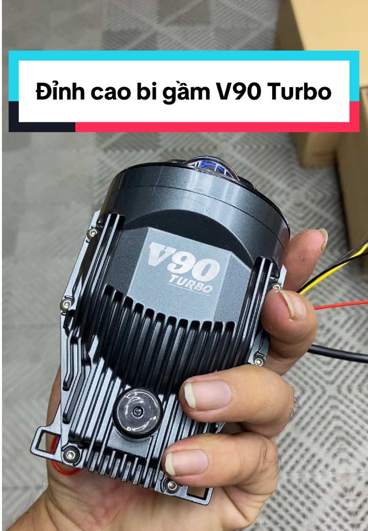 Đỉnh cao Bi gầm V90 Turbo 3 màu,có mắt qủy và trợ pha Laser công suất cao. Đang là lựa chọn tốt🥰🥰