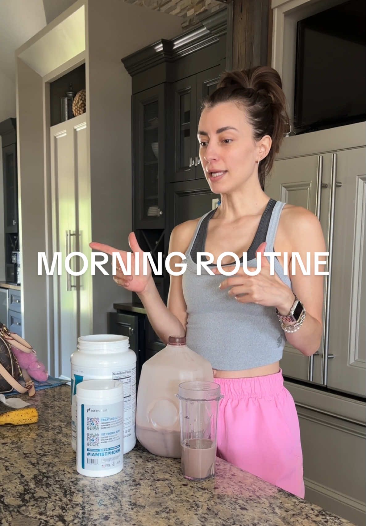 Morning routine - anyone else getting back into the habit of waking up early for back to school? We go back in 1.5 weeks! #cozymorning #morningroutine #morningvlog #motherhood #unfilteredmotherhood #momhacks #morningworkout 