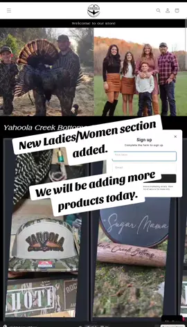 New Ladies Section added