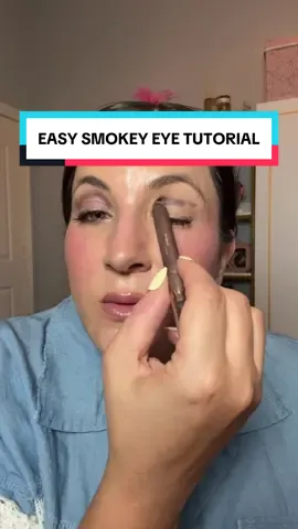 So easy and these shadow sticks are waterproof and last all day!! #smokeyeyelook #smokeyeye #smokeyeyeshadowtutorial #eyeshadowtutorial #shadowsticks 