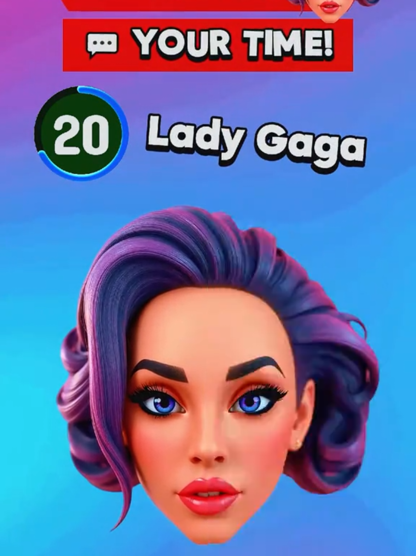 Only 1% can stop on Lady Gaga. Can you?  #ladygagafan #ladygagaedit #ladygagavideos #ladygaga #challenges #foryoupage 