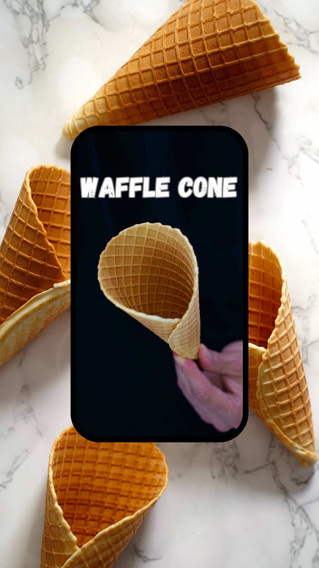 WAFFLE CONE BATTER  Lots of ice cream/sorbet content coming so let’s start with the base first!  For my second batch, I whipped the egg whites first then added the sugar.  If you want a snappier cone: Method filmed. If you want a lighter flake: Soft peak eggs then sugar.  You’ll find the recipe on my chefs page on @gronda and linked in my IG highlights.  Bon appétit 😋  #chefromainavril #EasyRecipes #wafflecone #icecream🍦 #Summer