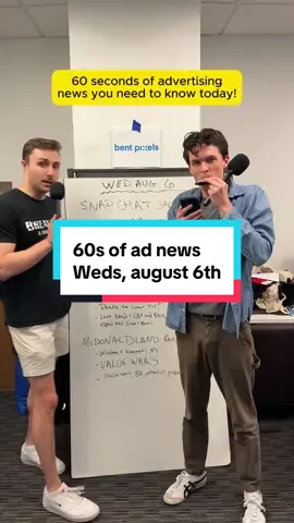 60s of ad news today! It’s Wednesday, August 6th.  #agencylife #advertisingnews #marketingnews #marketing #fyp 