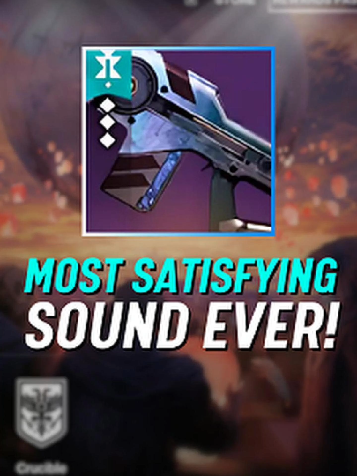 The New #destiny2 HOLOFOIL Weapon Sound is the most satisfying thing I've ever heard!  #d2creator #destiny2tiktok #destiny2tips