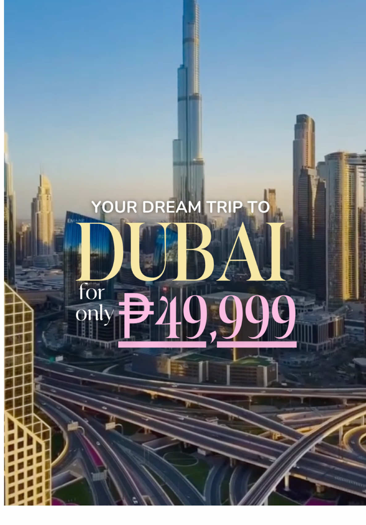 From desert dunes to sky-high views — Dubai is calling! Book your next escape with SMB Travel and Tours. 🕌🌟 #SMBTravelandTours #dubaitiktok #DubaiTravel #traveltiktok 