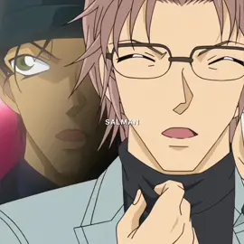 i come here to stop black organization 🚶🏻 #akaishuichi #okiyasubaru #detectiveconan 
