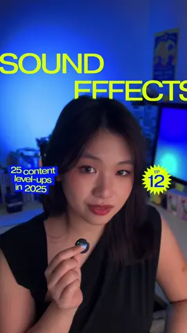 🙉 EPS 12: Sound Effects Ini beberapa rekomendasi sound effect yang menurutku cukup versatile untuk dipake di berbagai tipe konten Selamat mencoba~ #25ContentLevelUpsIn2025