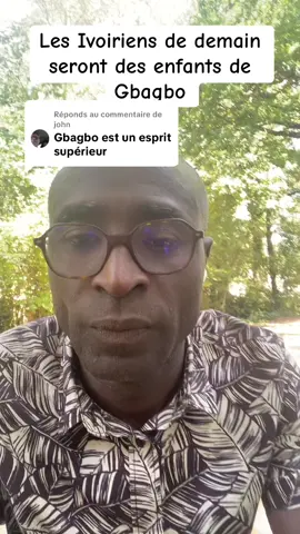 Réponse à @john Tout au long de sa vie Gbagbo a fait face au dilemme cornélien, et c’est ce qui en fait un esprit supérieur. #gbagbo #laurentgbagbo #politiqueivoirienne 
