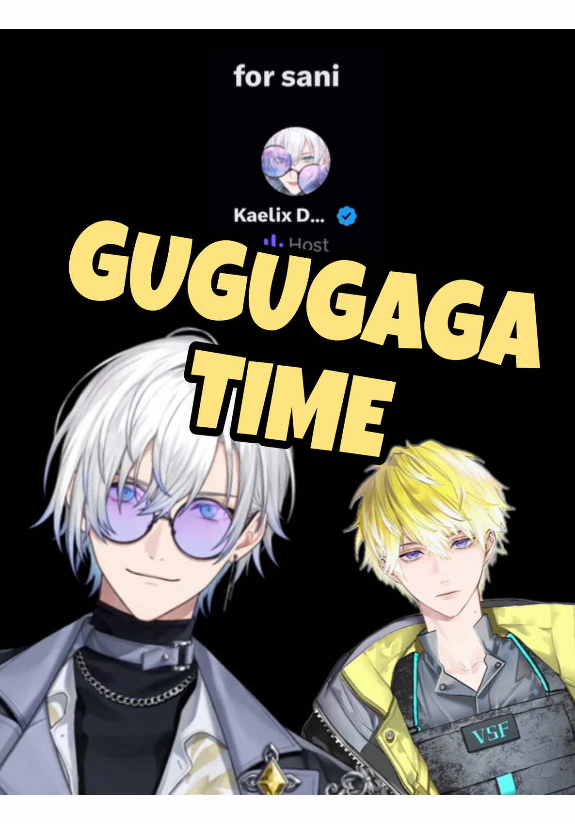 【NIJISANJI EN】Kaelix’s gugugaga singing time! #nijisanji_en #nijisanjien #envtuber #kaelixdebonair #sonnybrisko 