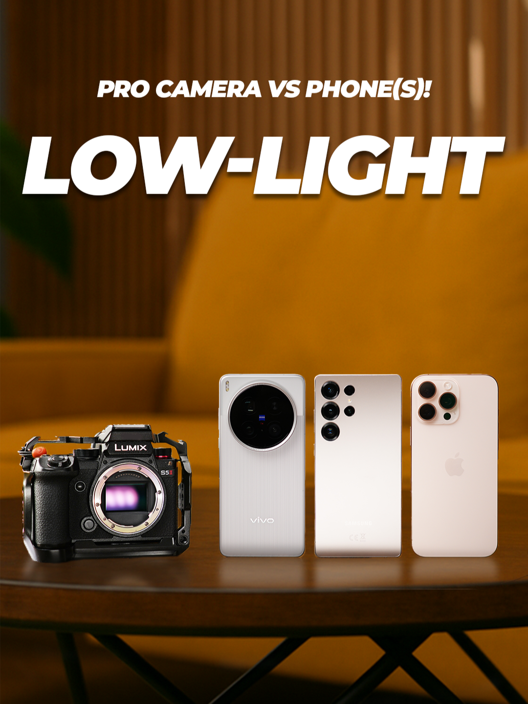 When the lights go down... who shines? 🌌 iPhone 16 Pro Max, Galaxy S25 Ultra & Vivo X200 Ultra vs the Lumix S5II in a true low light face-off! #iphone16promax #iphone #iphonephotography #lumix #lumixs5ii #galaxys25ultra #camera #vivox200ultra #cameratest #lowlight