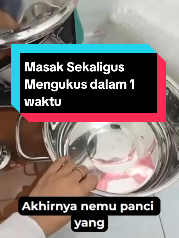 Panci Aladin Panci plus pengukus 4 kuping #pancialadin #pancipluskukusan #kukusan #panci 