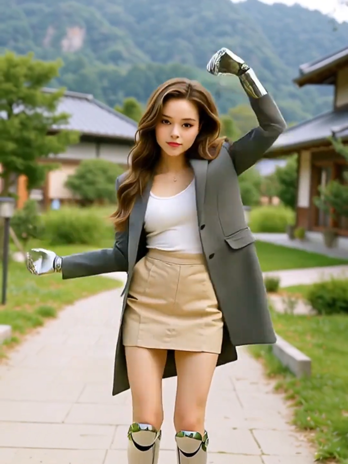 Humanoid Robot Girl Stuns Japan With Robotic Dance #ai #humanoid #robot #2025 