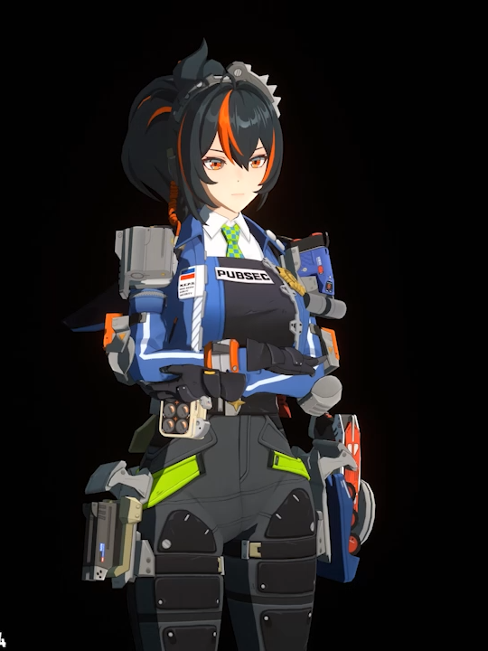 suppressor k22 #animation #zhuyuan #zenlesszonezero #zzz