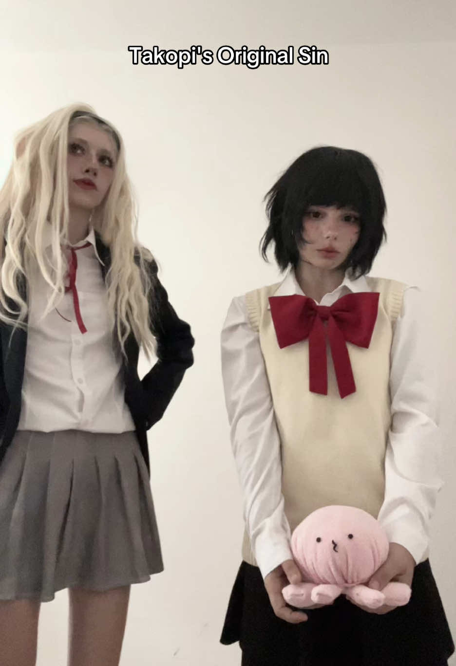 NEW COSPLAY !!!!! Shizuka & Marina-chan from Takopi's Original Sin 🐙🥳  @gerta ♤ is Marina  #takopi #takopicosplay #marinachancosplay #shizukacosplay #takopiinogenzai #takopisoriginalsin #shizukakuze #cosplay #fyp 