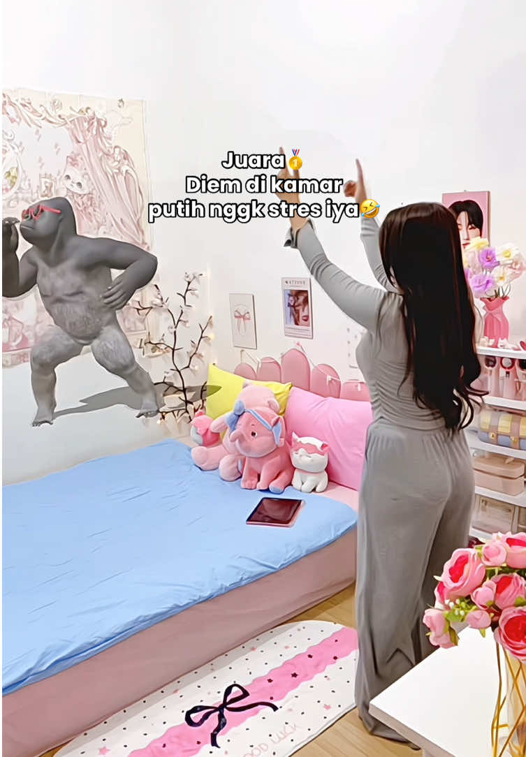Ngerem aja, putih nggk stres iya🤣