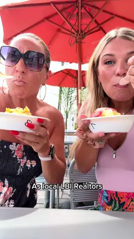 Realtors taste test @OHANAHAU.SHAVEICE 10/10 😋  #longbeachisland #lbi #tastetest #yum #fyp #foodies 