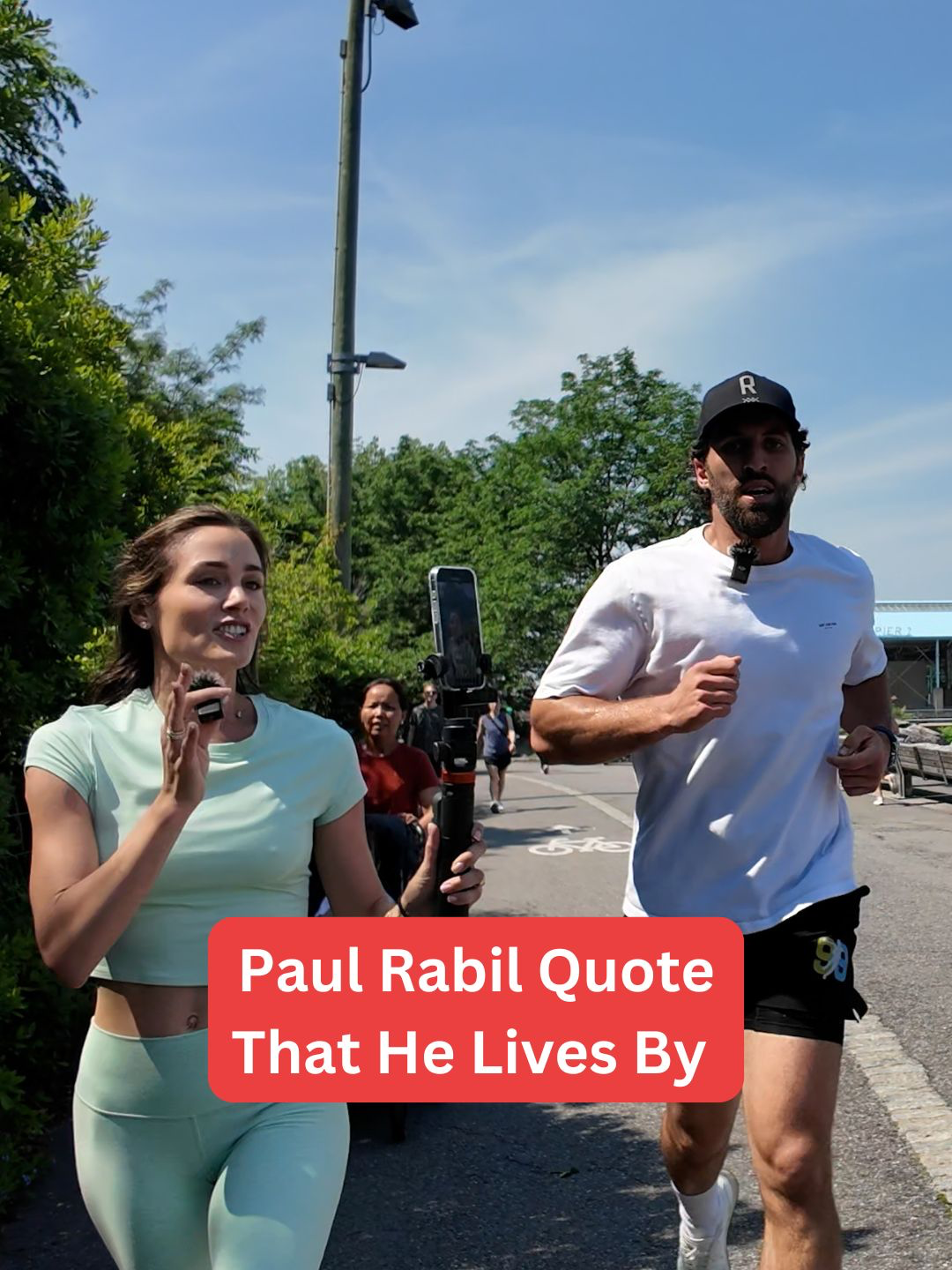 Paul Rabil's quote that he lives by #paulrabil #therunninginterviewshow #katemackz #katemackzclips