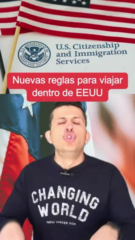 Nuevas reglas para viajar dentro de EEUU #cbpone #uscis #realid