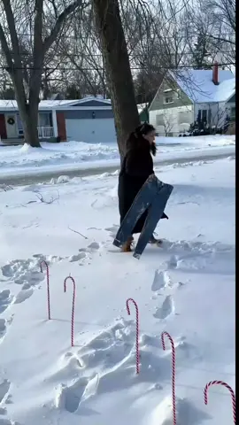 so satisfying snow #snow #satisfying #fyp #asmr #viral 