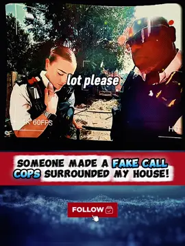 Someone made a FAKE CALL COPS 👮 surrounded my house 🏠🚨🚨😱 #trending #fyp #fyppppppppppppppppppppppp #fypシ #viral #fypage #foryoupage #tiktokviral #fypシ゚viral #tiktok #policeoftiktok #police #cops #fypツ #viralvideo #viraltiktok #tik_tok 