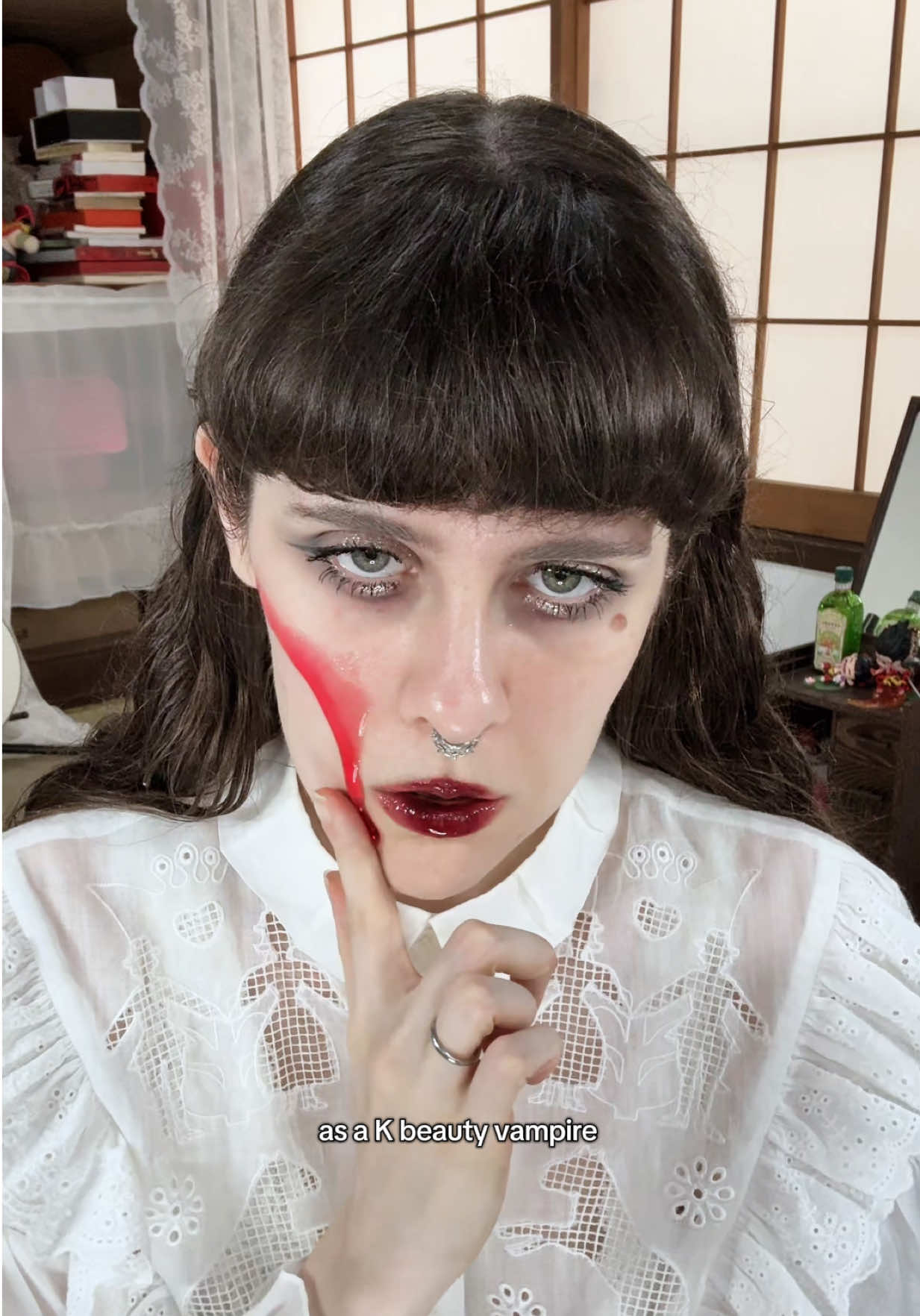 skincare to stay eternal like a vampire 🧛🏻‍♀️🖤 APRILSKIN txa line! ! • #APRILSKIN #APRILSKINskincare #pores #glowingskin #SuperBrandDay #oddlysatisfying #tiktokmademebuyit #tiktokshopcreatorpicks #TikTokShopBackToSchool