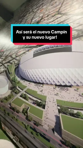 Así será el nuevo estadio El Campín y su nuevo lugar, adiós al Campincito y las canchas de tenis, también tendremos auditorio de 2000 personas y hotel ¿qué les parece? #elcampin #sencia #campin #estadioelcampin