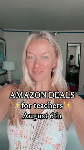 #greenscreen Teachers, run! 🚨 Today’s Amazon finds are TOO good 😍 Linked in bio before they sell out! 🍎✨ #AmazonFinds #TeacherDeals #BackToSchool2025 #AmazonForTeachers 