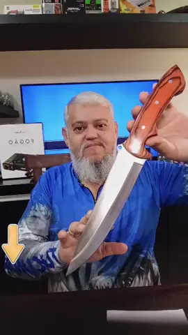 Faca cozinha churrasco grande 36cm  #Churrasco #cozinha #pesca #brazshop #tiktokshopchegou 