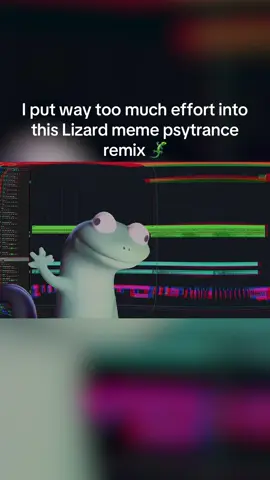 LIZARD psytrance remix #lizard #lizardmeme #psytrance #fyp 