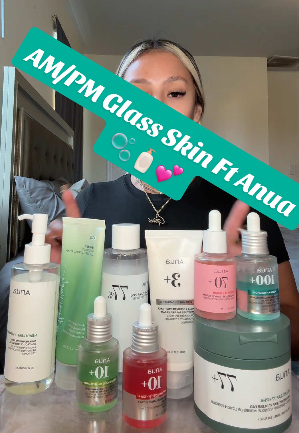 🧴🫧Anua ultimate skincare bundle for glass skin AM-PM! #anuaskincare #anua #anuaskincareproducts #anuaheartleaf77 #koreanskincare #kbeautyskincare #koreanskincare #anuadarkspotcorrectingserum #morningskincareroutine #tiktokshopfinds #tiktokshopmademebuyit #dealsforyoudays #ttsbeautybesties #tiktokshopcreatorpicks #tiktokshopnewarrivals #tiktokshopbacktoschool #freeshipping #SuperBrandDay#superbranddaydfyd
