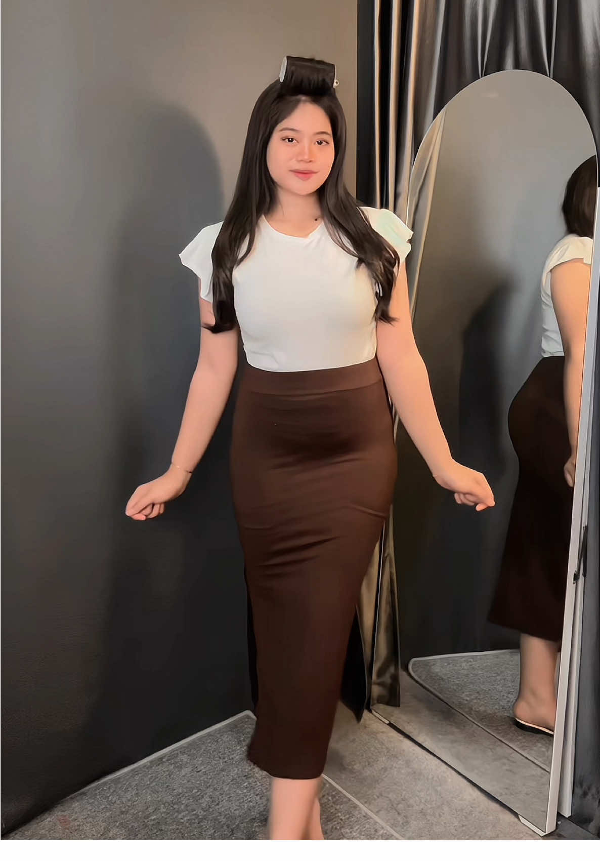 rekomendasi atasan murah & rok span murah bahan rayon adem😍🤍 #atasanmurah #rokspan #rokrayon #atasanwanita #kaoswanita 