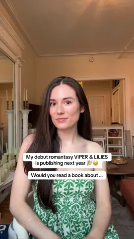 VIPER & LILIES is coming out next fall with @Grand Central Publishing @Hachette Book Group 🐍🌷 VIPER & LILIES follows 3 high society sisters who must hide their magic when an investigation begins into whether Enchantresses managed to escape the Hunt 🗡️🔥 the story is full of enchanting magic, steamy romance, female rage, and dark secrets ✨  Stay tuned for more on my debut ☺️  #author #romantasy #fantasy #romantasybooks #fantasybooks #authorsoftiktok #bookaesthetic 