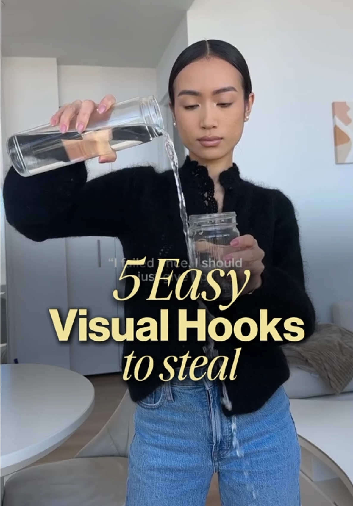 If your content isn’t grabbing attention - it’s not you, it’s your hook. Start with these easy visual hooks and watch the views change. If you need help with your hooks and content strategy, we are just one DM away!! 💛 #hooks #visualhooks #contentmarketing #socialmediatips #contentcreation